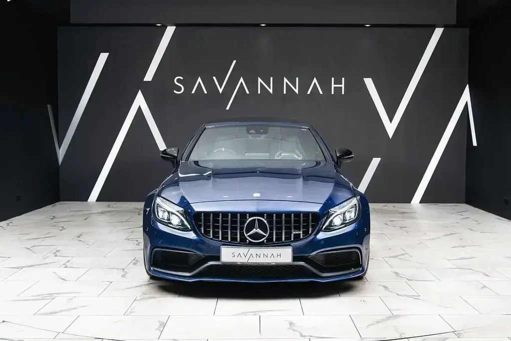 Begagnad Mercedes C63 AMG Premium 2016 Blå Cab