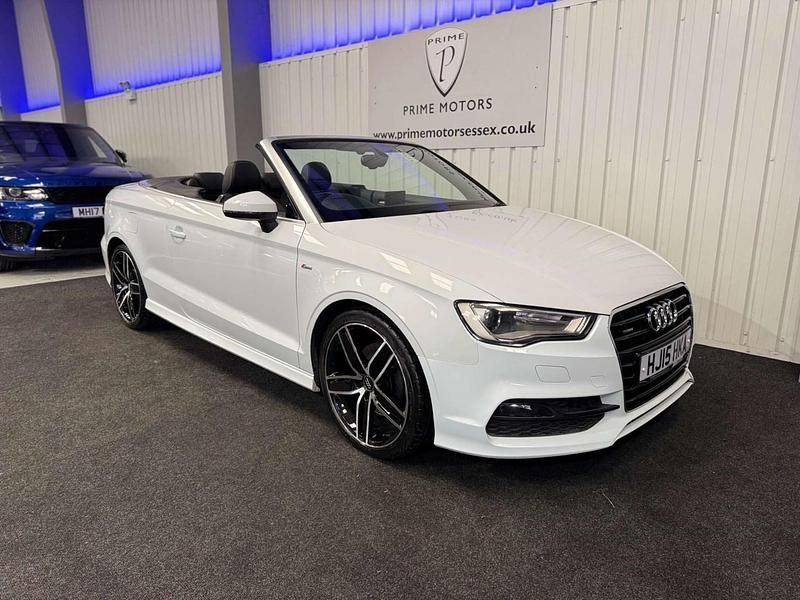 White Used 2015 Audi A3 Cabriolet S-Line Cabriolet | £11,749 (Fair price) - Image 1/4
