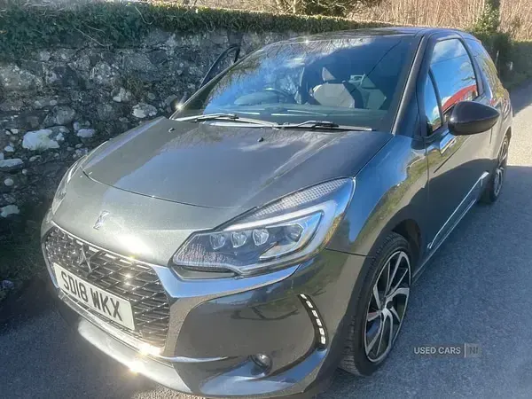 Used DS Automobiles DS3 Prestige 2018 Grey Hatchback