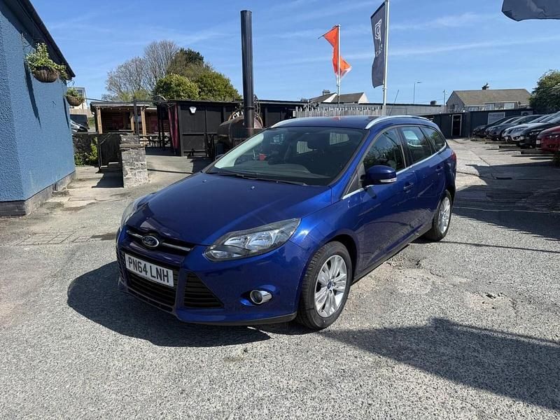 Used Ford Focus Titanium 125 HP (91 kW) 2014 Blue Estate