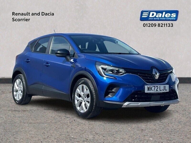 Used Renault Captur Iconic 91 HP (66 kW) 2022 Id metallic  iron blue  SUV