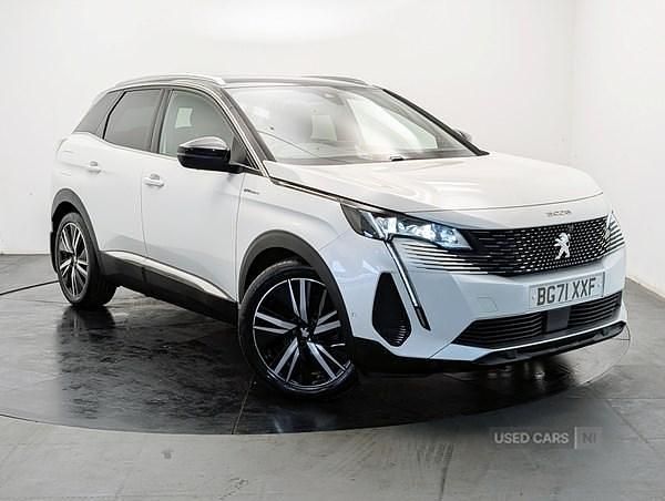 Used Peugeot 3008 GTi 296 HP (217 kW) 2021 White Hatchback