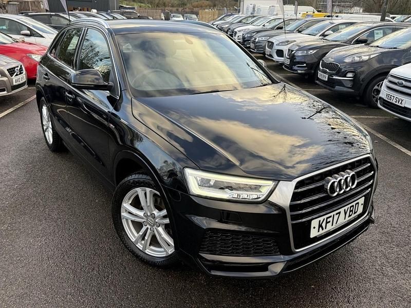Used Audi Q3 S-Line 150 HP (110 kW) 2017 Black SUV
