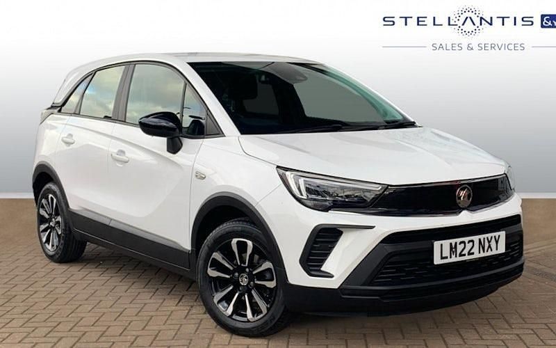 Used Vauxhall Crossland Design Edition 83 HP (61 kW) 2022 Blue SUV
