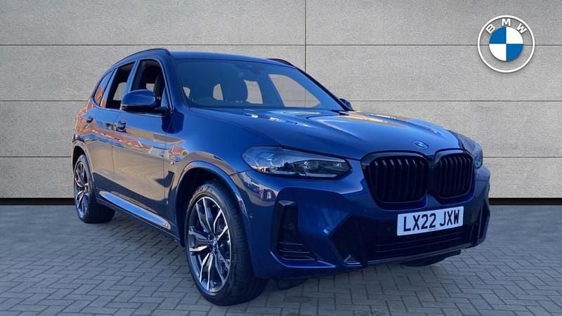 Used BMW X3 M Sport 187 HP (137 kW) 2022 Blue SUV
