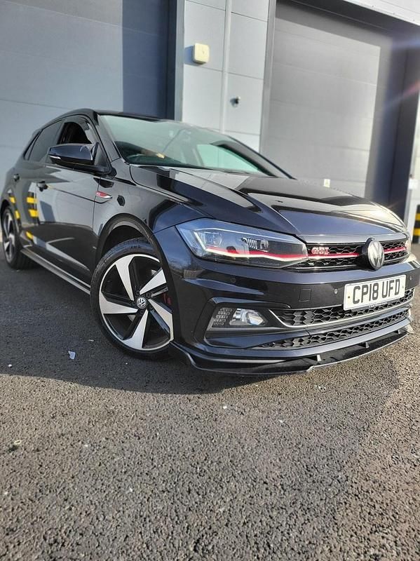Used VW Polo GTI 200 HP (147 kW) 2018 Black Hatchback