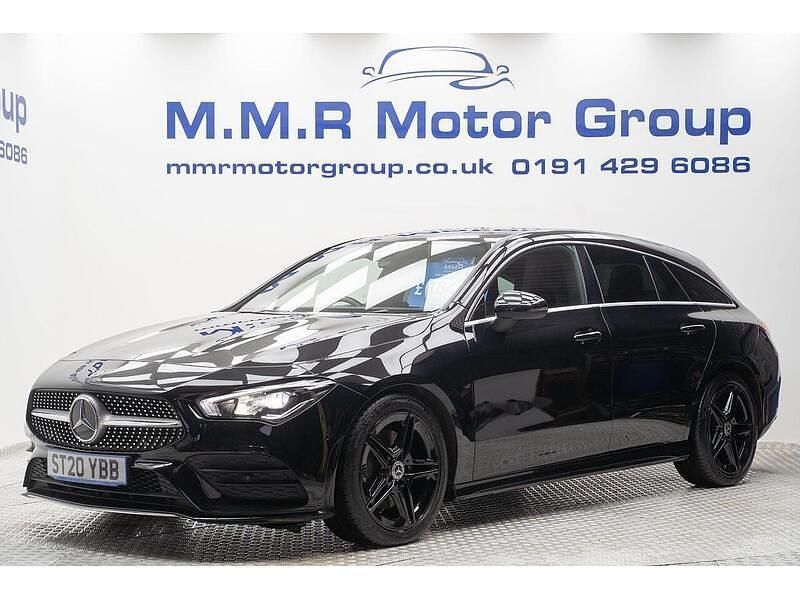 Used Mercedes CLA220 Shooting Brake AMG line 190 HP (139 kW) 2020 Black Estate