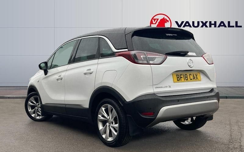 Used Vauxhall Crossland X 82 HP (60 kW) 2018 White SUV