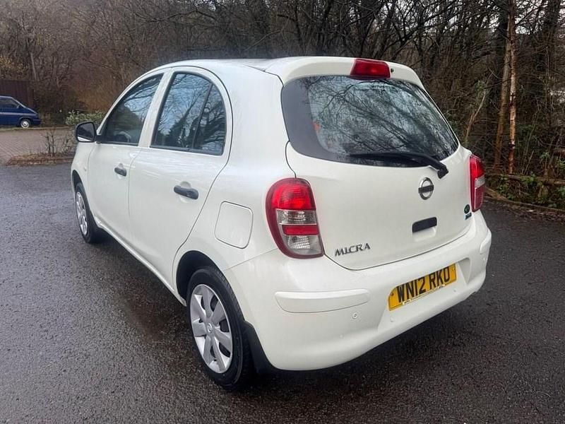 Used Nissan Micra Visia 80 HP (58 kW) 2012 White Hatchback