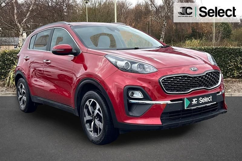 Red Used 2021 Kia Sportage 2 SUV | £13,890 (Fair price) - Image 1/4