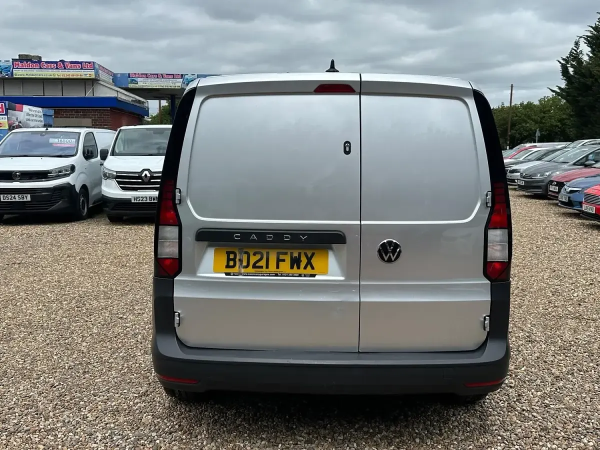 Used VW Caddy S 102 HP (75 kW) 2021 Silver MPV