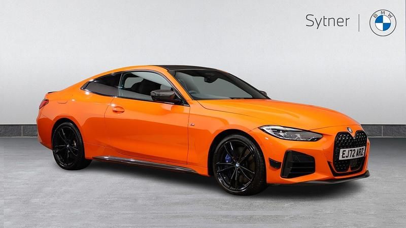 Used BMW M440 Comfort Edition 374 HP (275 kW) 2022 Orange Sedan