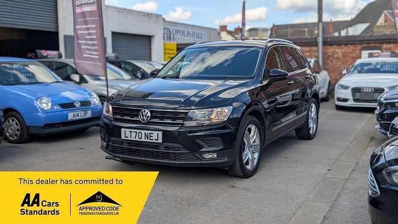 Black Used 2020 VW Tiguan Match SUV | £15,990 (Fair price) - Image 1/4