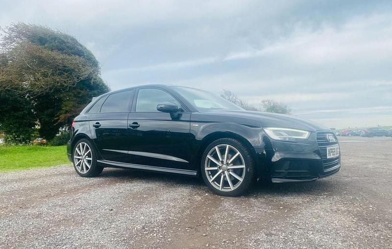 Used Audi A3 Black Edition 116 HP (85 kW) 2019 Black Hatchback