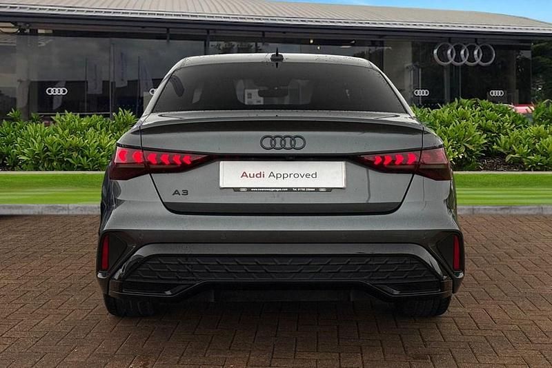 Used Audi A3 Black Edition 150 HP (110 kW) 2025 Grey Sedan