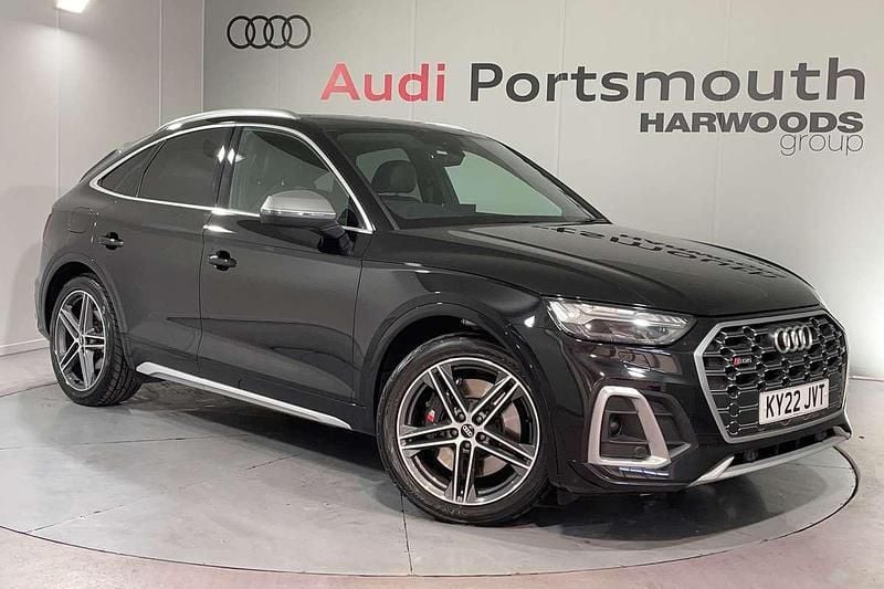 Black Used 2022 Audi SQ5 Comfort SUV | £40,190 (Good price) - Image 1/4