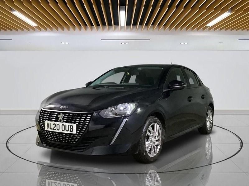 Used Peugeot 208 Active Premium 75 HP (55 kW) 2020 Black Hatchback