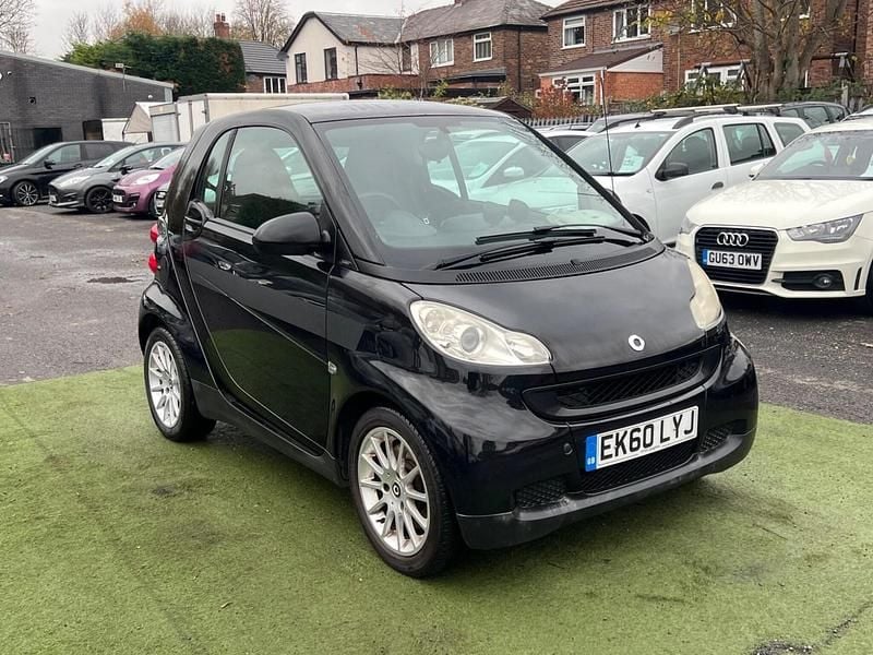 Black Used 2010 Smart ForTwo Coupé Passion Coupe | £2,850 (Fair price) - Image 1/4