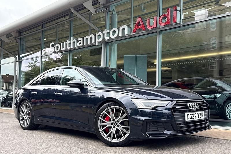 Blue Used 2022 Audi A6 Competition Sedan | £30,990 - Image 1/4