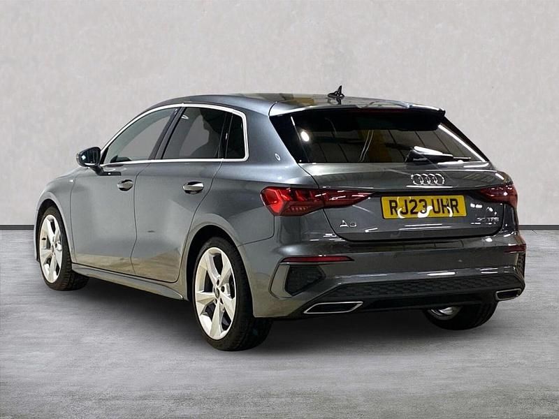 Used Audi A3 Sportback S-Line 150 HP (110 kW) 2023 Grey Hatchback