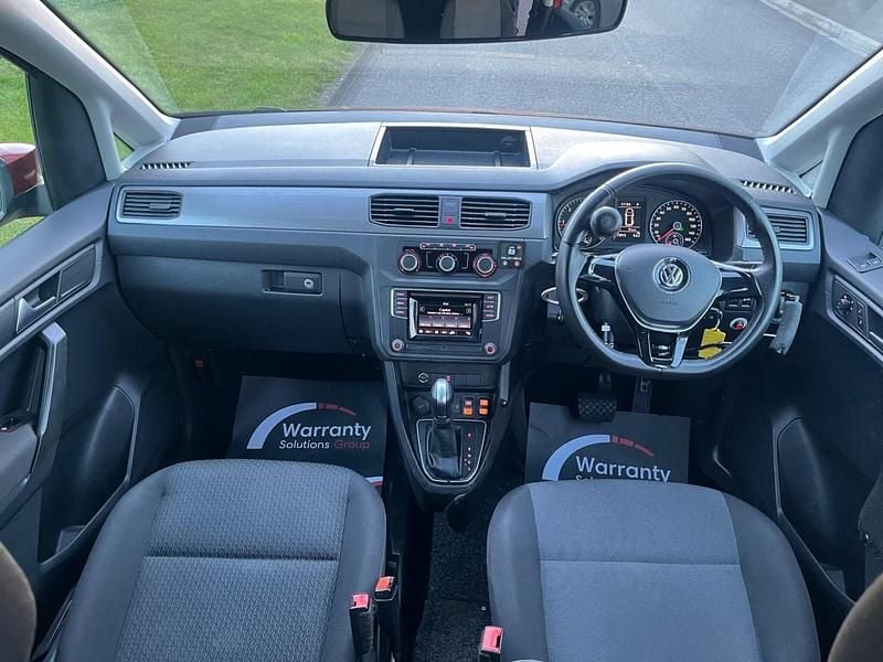 Used VW Caddy Life 150 HP (110 kW) 2016 Red MPV