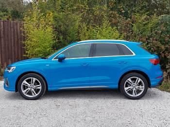 Used Audi Q3 S-Line 150 HP (110 kW) 2019 Blue SUV