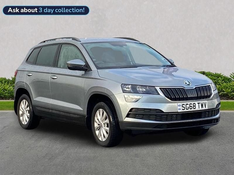Grey Used 2018 Skoda Karoq SE SUV | £10,260 (Fair price) - Image 1/4
