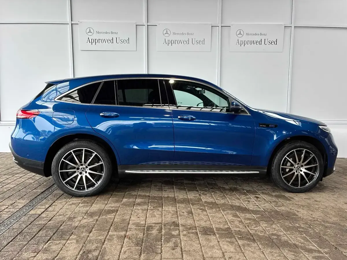 Used Mercedes EQC400 AMG line 300 kW (408 HP) 2023 Blue SUV