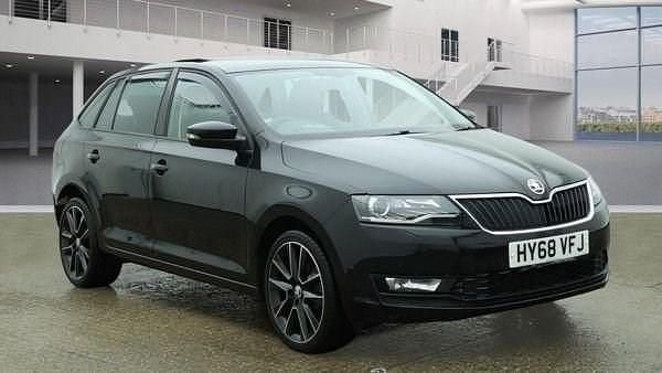 Black Used 2018 Skoda Rapid Sport Hatchback | £10,499 (A bit pricey) - Image 1/4