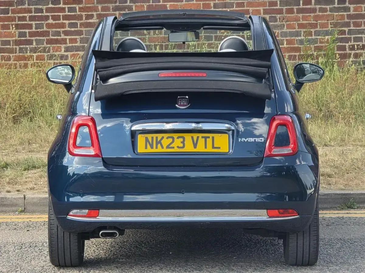 Used Fiat 500C S 70 HP (51 kW) 2023 Blue Cabriolet