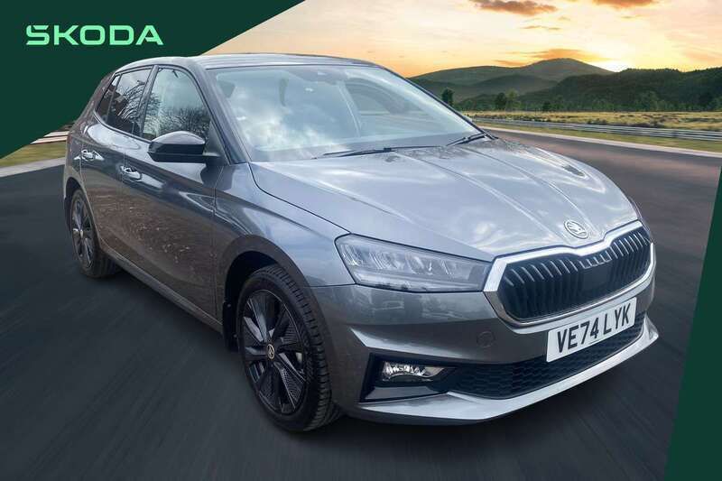 Grey Used 2024 Skoda Fabia Colour Edition Hatchback | £16,761 (A bit pricey) - Image 1/4