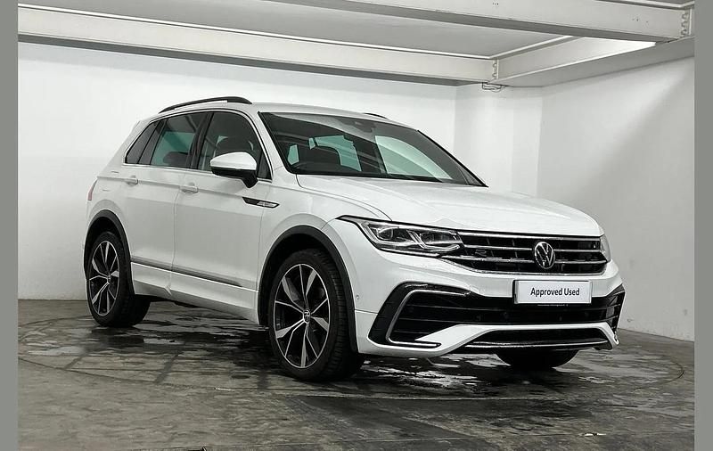 Used VW Tiguan R-line 150 HP (110 kW) 2023 White SUV