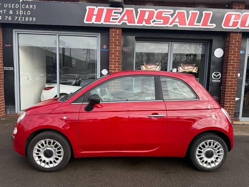 Used Fiat 500 Pop 69 HP (50 kW) 2009 Red Hatchback
