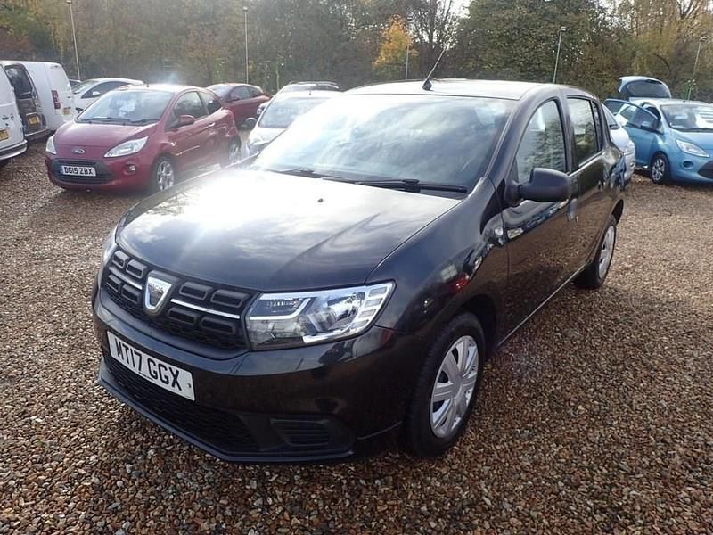 Used Dacia Sandero Ambiance 75 HP (55 kW) 2017 Black Hatchback