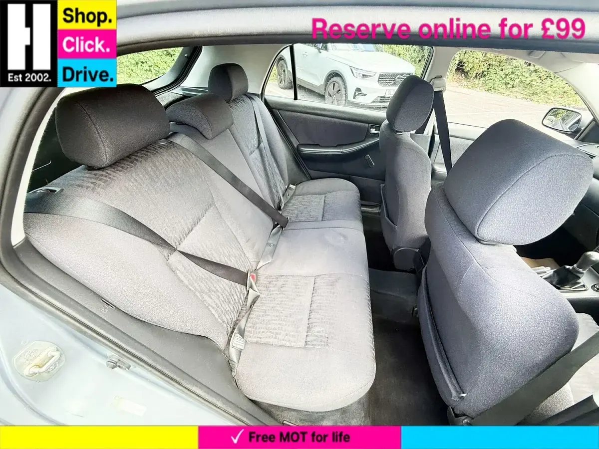 Used Toyota Corolla T3 110 HP (80 kW) 2003 Grey Hatchback