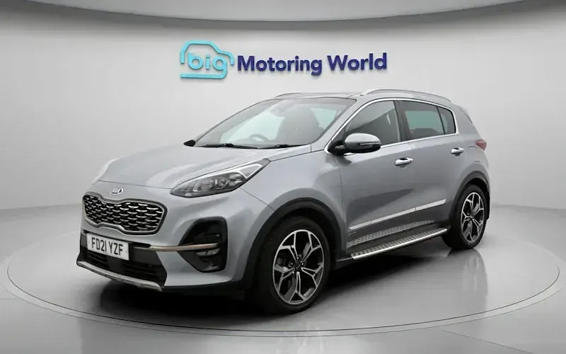 Used Kia Sportage GT-Line S 136 HP (100 kW) 2021 Silver SUV