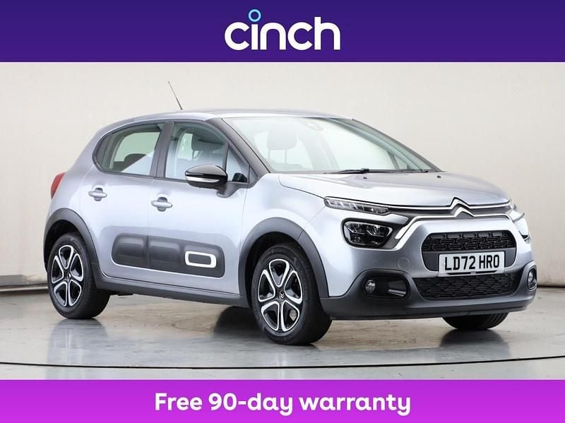 Grey Used 2022 Citroën C3 PureTech Hatchback | £9,499 (Good price) - Image 1/3