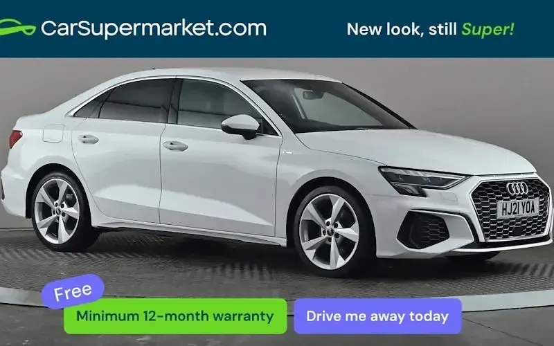 Begagnad Audi A3 S-Line 150 HK (110 kW) 2024 Sedan