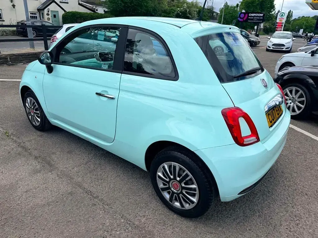 Used Fiat 500 Pop 69 HP (50 kW) 2017 Green Hatchback