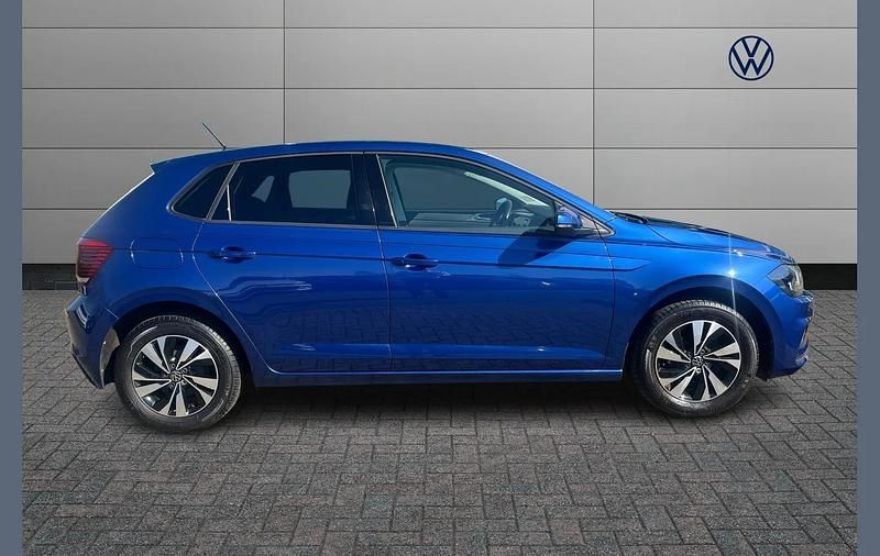 Used VW Polo Match 95 HP (69 kW) 2021 Blue Hatchback