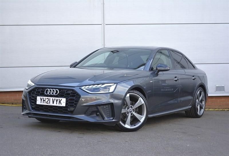 Used Audi A4 Black Edition 163 HP (119 kW) 2021 Grey Sedan