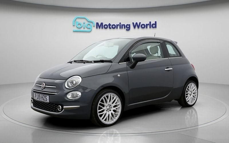 Used Fiat 500 Lounge 69 HP (50 kW) 2019 Grey Hatchback