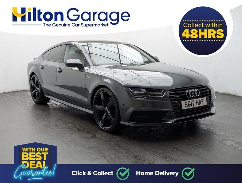 Used Audi A7 Black Edition 2017 Grey Hatchback