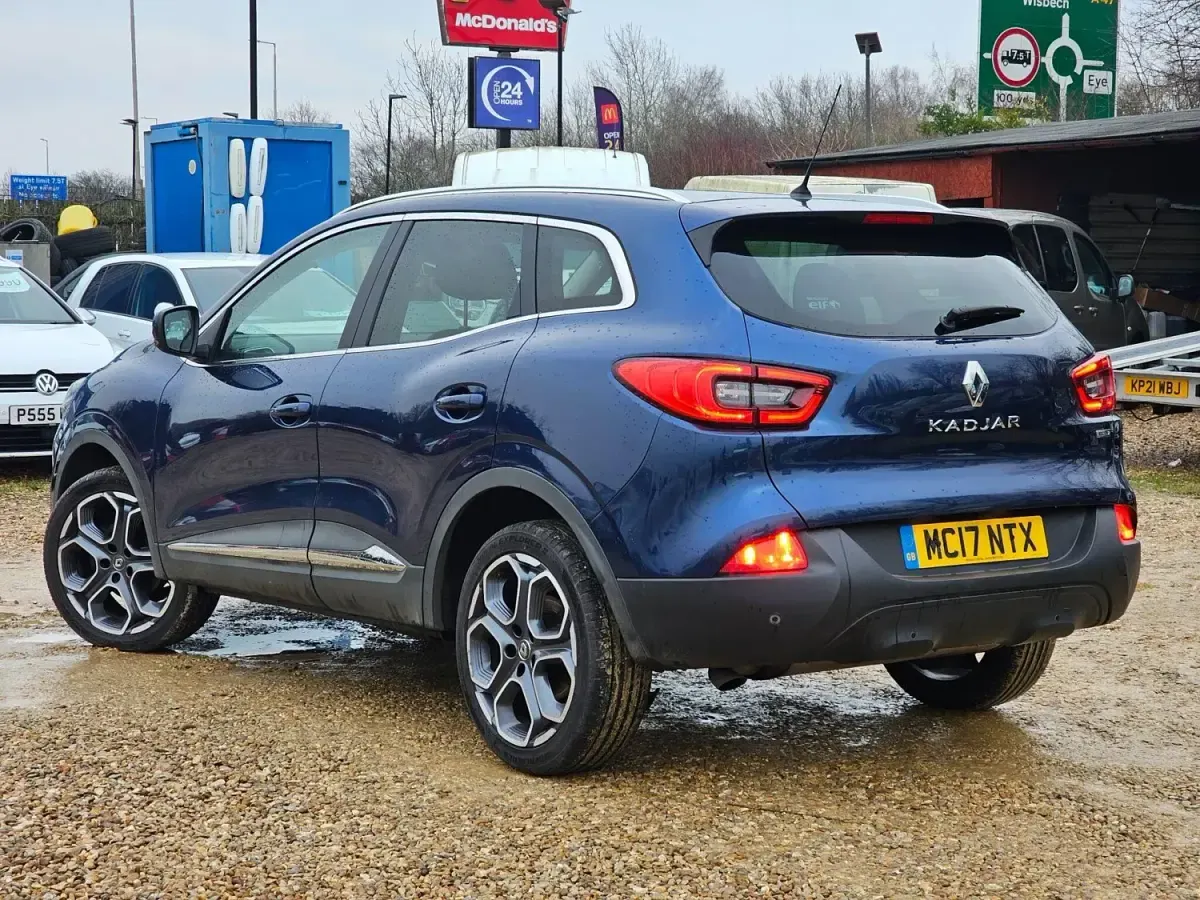 Begagnad Renault Kadjar Dynamique 2017 Blå SUV