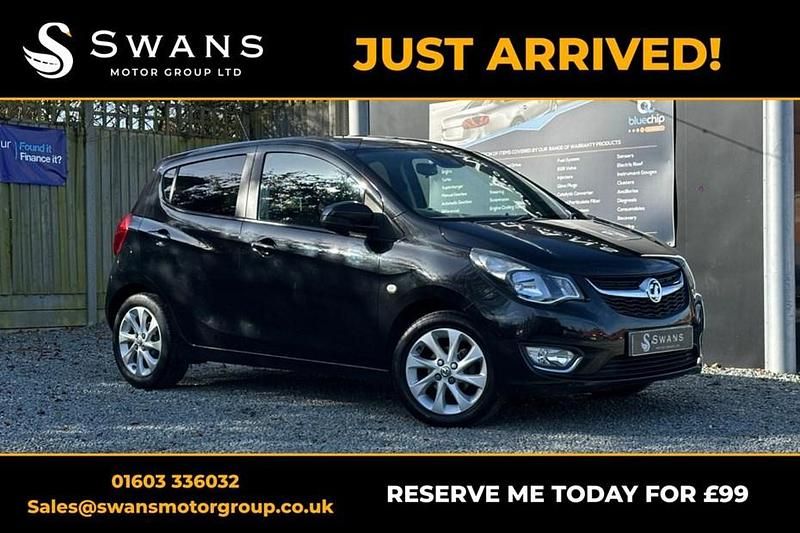 Used Vauxhall Viva 75 HP (55 kW) 2015 Black Hatchback