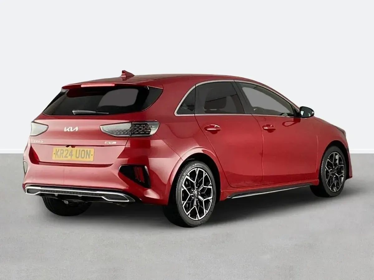 Used Kia Ceed GT-Line 158 HP (116 kW) 2024 Red Hatchback