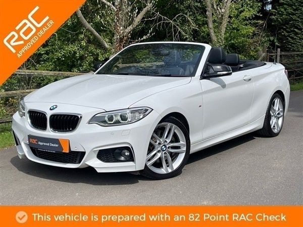 White Used 2018 BMW 220 M Sport Cabriolet | £11,990 (Fair price) - Image 1/1