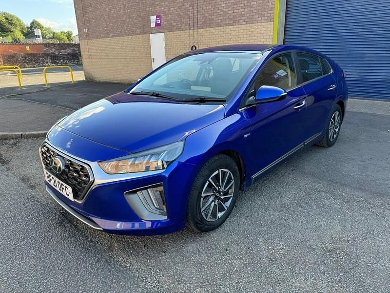 Used Hyundai Ioniq Premium 100 kW (136 HP) 2021 Blue Hatchback