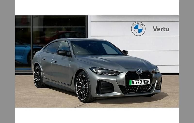 Grey Used 2023 BMW i4 M Sport Sedan | £40,639 (A bit pricey) - Image 1/4