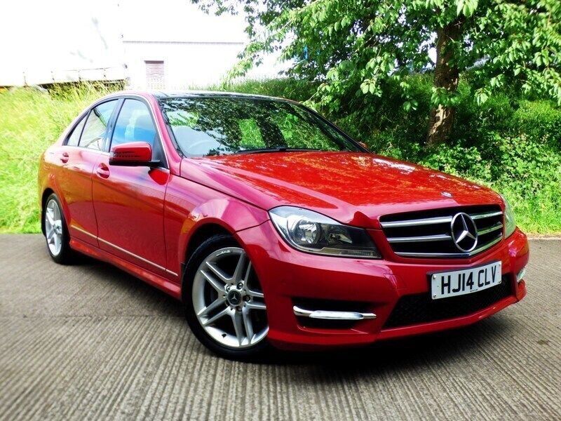 Red Used 2014 Mercedes C250 Sport Edition Sedan | £6,995 (Super price) - Image 1/3